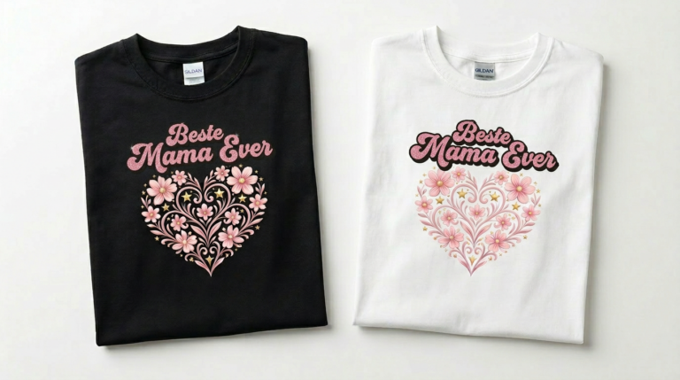 ❤️ Muttertags-T-Shirt – Persönlich, einzigartig & von Herzen ❤️