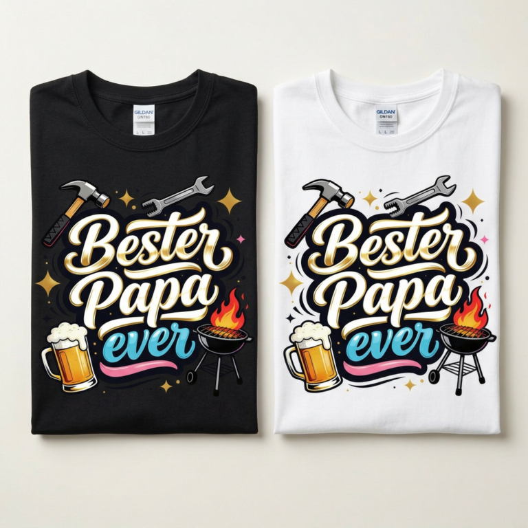 💪 Vatertags-T-Shirt – Individuell & mit persönlicher Note 💪